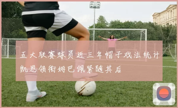 五大联赛球员近三年帽子戏法统计凯恩领衔姆巴佩紧随其后
